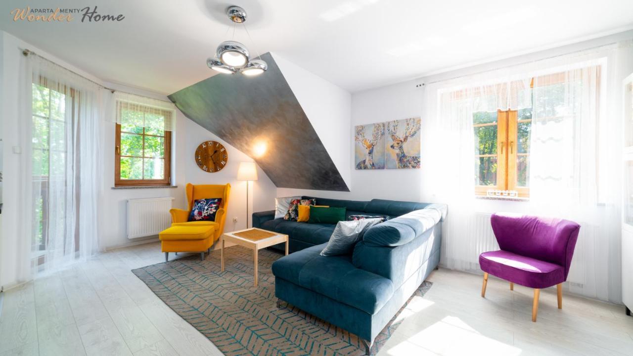 Wonder Home - Apartamenty Lesny Dom Z Balkonami, Niedaleko Centrum, W Cichej Okolicy Karpacz Eksteriør billede