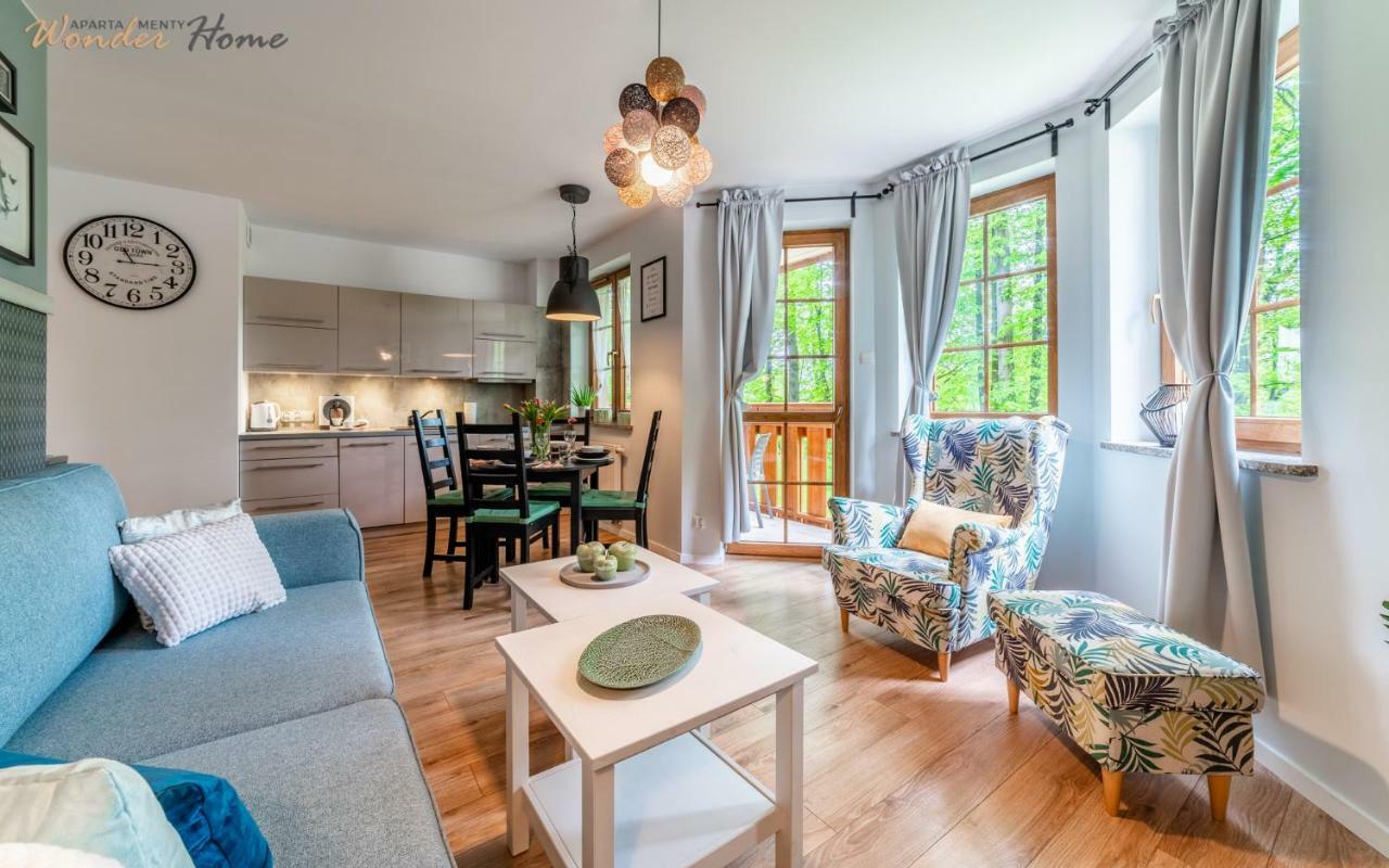 Wonder Home - Apartamenty Lesny Dom Z Balkonami, Niedaleko Centrum, W Cichej Okolicy Karpacz Eksteriør billede